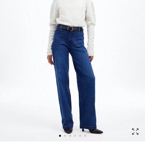 Madewell Perfect Vintage Wide-Leg Jean: Patch Pocket Edition